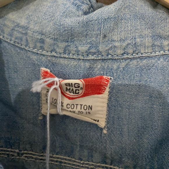 Vintage Sleeveless Big Mac Chambray - Picture 2 of 3